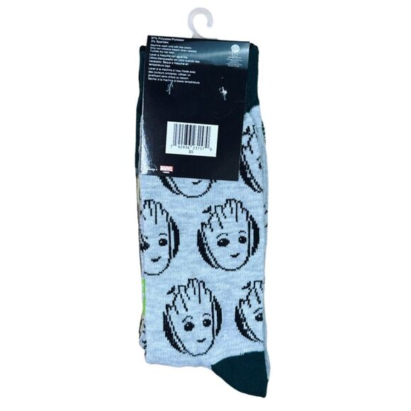 Marvel Studios I Am Groot Crew Socks - 2 Pack - Picture 2 of 2